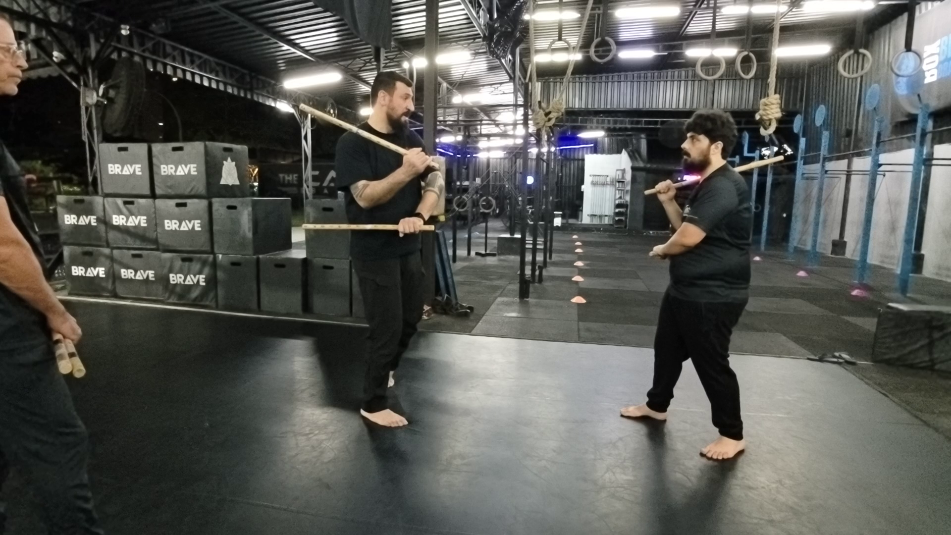 Treino prático com bastões de rattan - BMA Arnis Kali